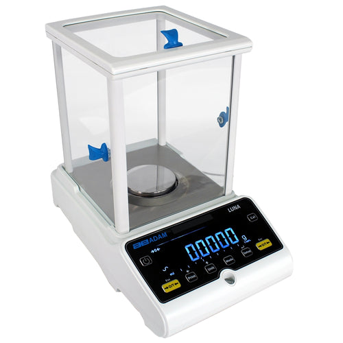 Light Gray Adam Equipment LAB 84E Luna Analytical Balance, 80g, 0.0001g