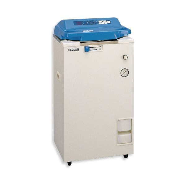 Load image into Gallery viewer, Light Gray Hirayama HICLAVE HVE-50 Economical Floor-Standing Autoclave, 50L, 120V
