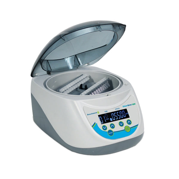 Load image into Gallery viewer, Dark Gray Benchmark C2248 StripSpin 12D Digital Mini Centrifuge w/ PCR Strip Rotor

