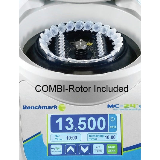 Dark Slate Gray Benchmark C2417 MC-24 High Speed Microcentrifuge w/ COMBI-Rotor