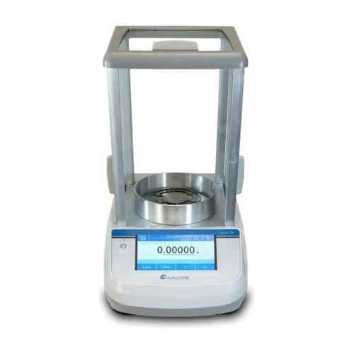 Dark Gray Accuris W3002A-120 Analytical Balance, series Tx, Internal Calibration w/ Touch Screen, 62g/120g, 0.00001 grams