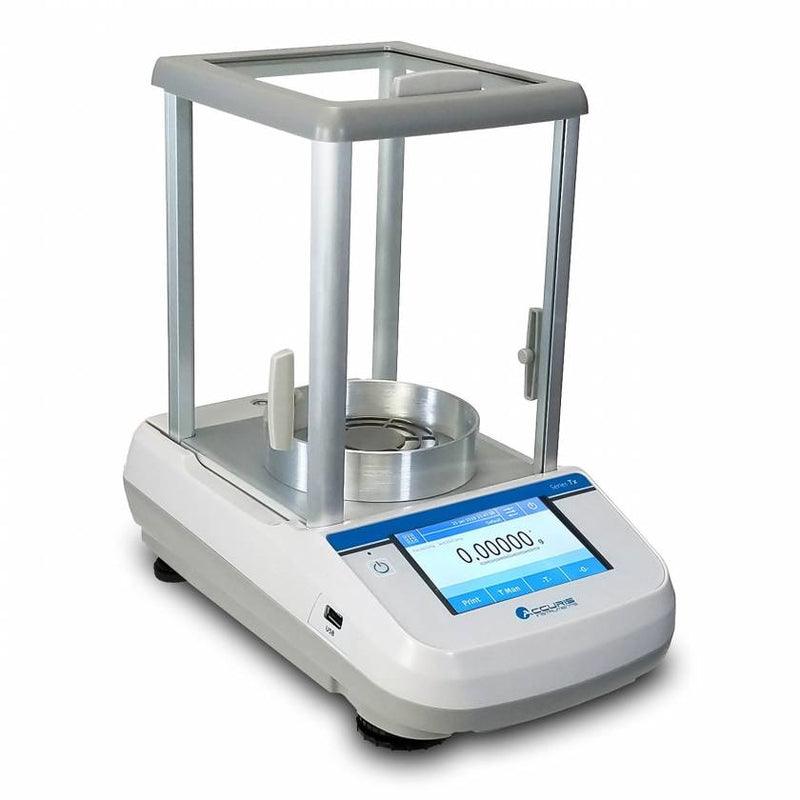 Load image into Gallery viewer, Gray Accuris W3002A-120 Analytical Balance, series Tx, Internal Calibration w/ Touch Screen, 62g/120g, 0.00001 grams
