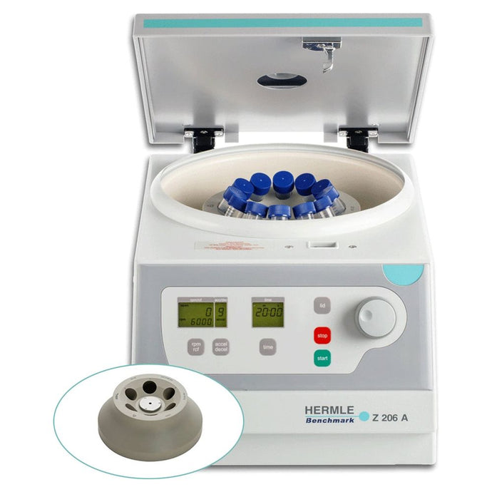 Gray Hermle Z206-A Centrifuge w/ 6 x 50ml Rotor