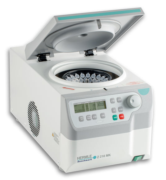 Light Gray Hermle Z216 MK Refrigerated Centrifuge