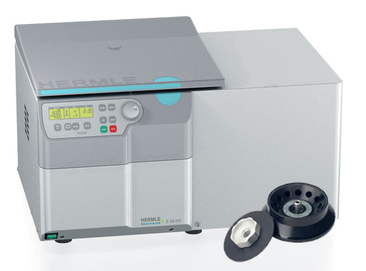 Gray Z36-HK with high speed 12 x 1.5/2.0ml rotor (30,000 rpm / 65,395 xg)